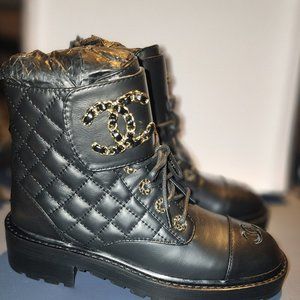 band new in the box chanel boots from chanel store